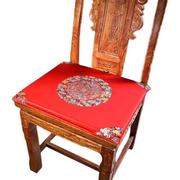 中式坐垫红木家俱椅垫实木沙发椅子餐桌餐O椅垫凳子圈椅茶椅垫