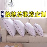 1pkn纯棉沙发抱枕芯靠枕芯，十字绣靠垫芯子404550556065