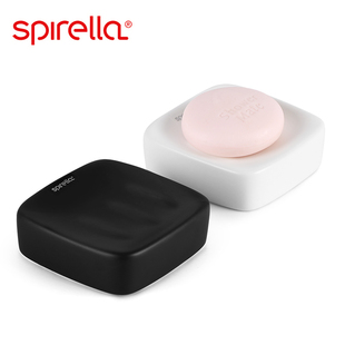 瑞士spirella卫生间放香皂盒，家用肥皂沥水盒，陶瓷肥皂盒浴室肥皂托