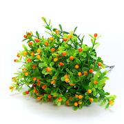 迷你仿真花假花塑料花盆栽装饰植物绿植摆件插花材料小单支米兰草