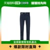 香港直发NEIL BARRETT 男士深蓝色紧身低腰裤牛仔裤 PBDE042V-T80