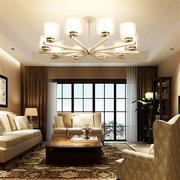 北欧灯具后现代客厅灯，简约大气轻奢大厅欧式卧室，灯餐厅吊灯3头银
