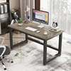 易电脑桌台式桌家用双人桌子约书桌办公桌钢木桌子写字台