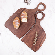实木切菜砧板创意切水果板情侣使用面包板可爱黑胡桃木厨房案板