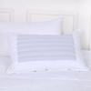 宾馆床上用品全棉白色羽丝单人荞麦枕头舒适高弹星级酒店专用枕芯