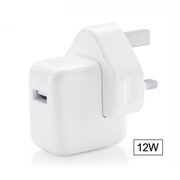 12W英规充电器适用于苹果iPhone手机iPad平板USB充电头2.4A英标mini5旅充香港澳门新加坡马来西亚港版ari4