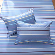 纯棉斜纹枕套一个装内径，尺寸48x74cm全棉，单人拉链枕套单只装