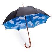 美国moma蓝天白云晴雨伞，skyumbrellacollasible自动折叠伞