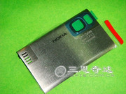 诺基亚手机外壳 NOKIA 6500s后盖 原配电池门 银色