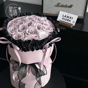 曼塔玫瑰鲜花包装纸芭蕾，小香风花束包装材料花艺，diy网红花店