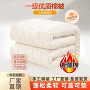 新疆一级长绒棉被棉花被子棉胎，春秋被棉絮，床垫被褥子冬被冬季