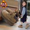 女童靴子冬季儿童，马丁靴2023秋冬女童，靴鞋子加绒男童短靴童鞋