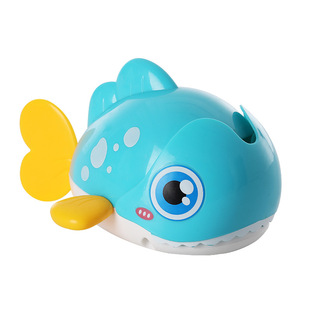 小鱼玩具 游泳鲸宝宝浴缸婴儿玩具戏水洗澡玩水冲凉水中儿童浴缸