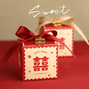 糖盒喜结婚网红婚礼100个装 2023韩系创意高级感欧式盒空子