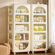 艾仕可零食柜家用多层零食储物收纳柜婴儿玩具衣柜置物柜卧室柜子