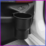 汽车饮料架门边挂式杯架车用载烟灰缸置物支架椅背门侧水杯茶杯座