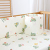 婴儿床围栏床围软包防撞a类纯棉，一片式拼接床床围软包可拆洗定制