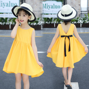 巴拉巴拉儿童女童连衣裙2024夏季夏(夏季夏，)款10岁小女孩公主裙子