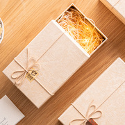 礼物盒创意简约围巾衬衫，香水盒伴手礼盒，空盒子生日大包装盒