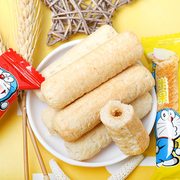 哆啦A梦联名款夹心米果卷休闲食品小包散装多口味零食自选超市