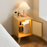 床头柜出租房用简约现代小型简易置物架超窄夹缝柜边柜卧室储物柜