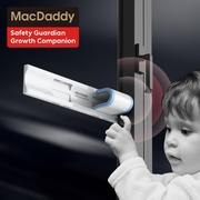 儿童窗户安全锁推拉窗限位防风固定器防开窗锁扣防护高层防坠