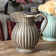 花友福利大号北欧花瓶摆件陶瓷器摆件客厅花器干花装饰摆件