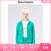 juicycouture橘滋外套，女美式春季天鹅绒外套休闲连帽夹克女