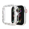 适用于苹果手表432保护壳金属，镶钻applewatchseries边框保护壳