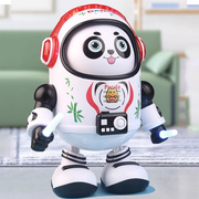 男孩会唱歌跳舞太空鸭玩具0-3岁儿童女孩电动机器人太空熊猫