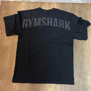  GYMSHARK POWER WASHED T-SHIRT男运动健身宽大T恤OVERSIZE