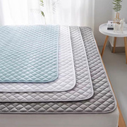 日式抗菌防螨床垫保护垫薄防滑固定家用可水洗薄款床垫软垫1.5m
