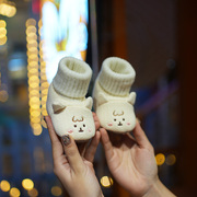 新生不掉婴儿鞋子0-3—12个月春秋季软底男女，宝宝学步鞋袜1岁不掉