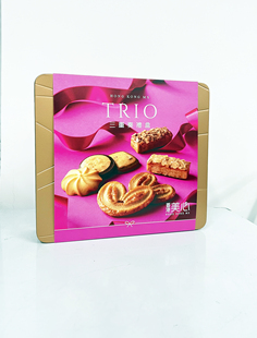 香港美心三重奏礼盒装曲奇饼干糕点，进口零食新年货(新年货)节日礼物食品