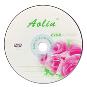 10张空白光盘DVD R音乐视频车载刻录盘CDR档案文件可记录光碟