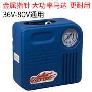 tdgo电瓶车电动充气泵车载便携式摩托车，电动打气泵，小型家用12v蓝