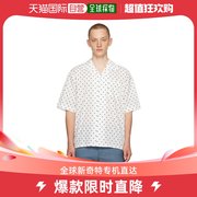 香港直邮潮奢 Marni 玛尼 男士白色波点衬衫