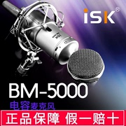 ISK BM-5000大振膜电容麦麦克风套装高档录音K歌bm5000话筒有线