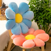 可爱花朵坐垫屁垫地上沙发抱枕，大靠垫飘窗太阳花，椅子垫毛绒玩具女
