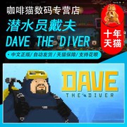 pc正版steam潜水员戴夫davethediver中文游戏国区礼物，阿区土区礼物丨成品号非共享