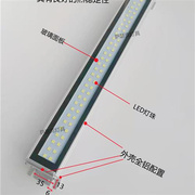 防水LED机床工作灯  24V 220V金属防爆灯 带磁铁照明灯 CNC数控灯