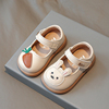 女宝宝鞋子0一3岁小童，公主单鞋春秋季婴儿，软底学步鞋幼儿皮鞋