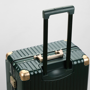 网红行李箱登机旅行箱24寸26学生拉杆箱，密码万向轮铝框箱子女