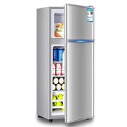 海?尓?售后小冰箱家用冷藏冷冻118L双门节能静音车载迷你电冰箱