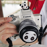 熊猫热靴盖镜头盖卡通创意可爱佳能尼康索尼富士徕卡单反微单相机配件，3740.546495255586267mm防尘