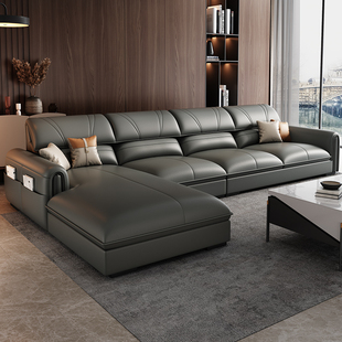 北欧现代简约客厅科技布沙发(布，沙发)小户型，家用轻奢贵妃布艺羽绒沙发组合