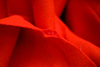 意大利进口橘红色编织双面易揭开羊毛呢面料设计师大衣外套布料