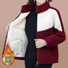 2025冬季新款羊羔绒大衣羊羔毛卫衣女宽松中长款开衫加厚潮流外套
