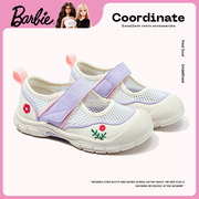 barbie芭比公主系列 女童网面运动鞋软底