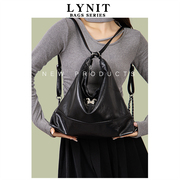 LYNIT 双肩包女2024大容量托特包包小众百搭通勤单肩包辣妹包